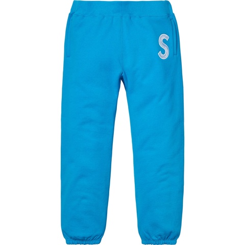 Supreme S Logo Sweatpant - Bright Royal