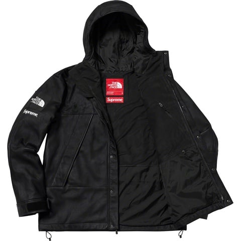 Supreme®/The North Face® Leather Mountain Parka - Supreme