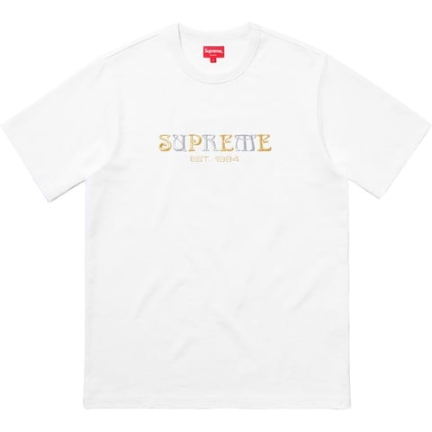Nouveau Logo Tee - fall/winter 2018 - Supreme