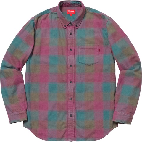Shadow Plaid Flannel Shirt - fall/winter 2018 - Supreme