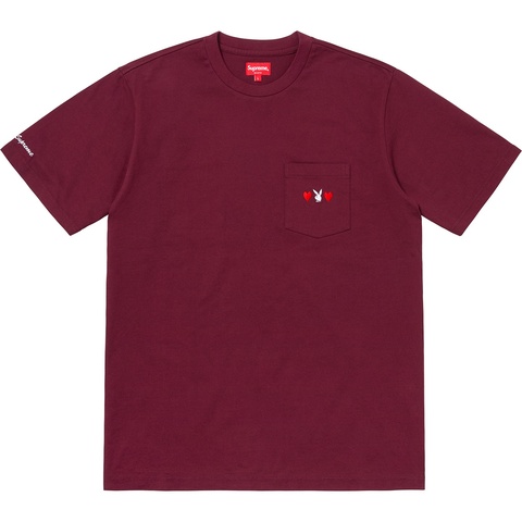 Supreme Supreme®/Playboy© Pocket Tee - Burgundy