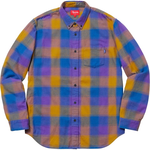 Shadow Plaid Flannel Shirt - fall/winter 2018 - Supreme