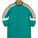 Supreme Sleeve Logo Sideline Parka (FW18) - Teal