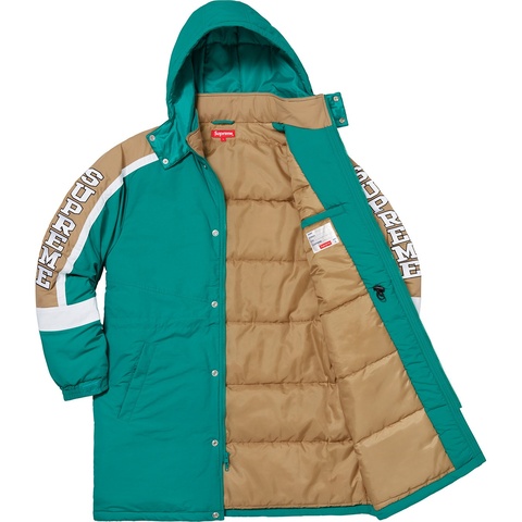 Sleeve Logo Sideline Parka - fall/winter 2018 - Supreme