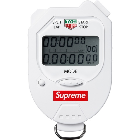 Supreme Supreme®/Tag Heuer® Pocket Pro Stopwatch - White