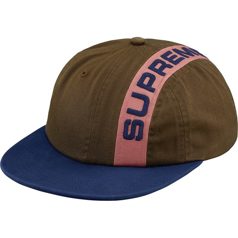 Supreme Stripe 6-Panel - Moss