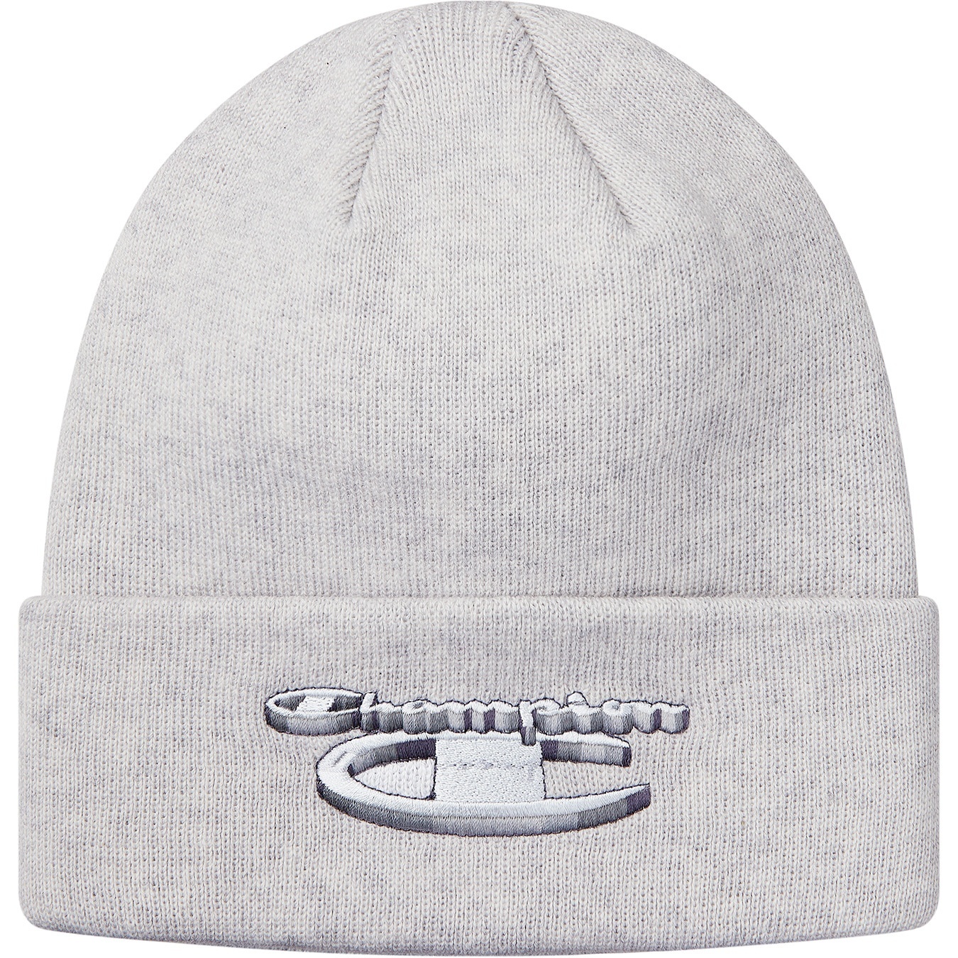 Supreme Supreme Champion 3D Metallic Beanie (FW18) - Ash Grey - $36