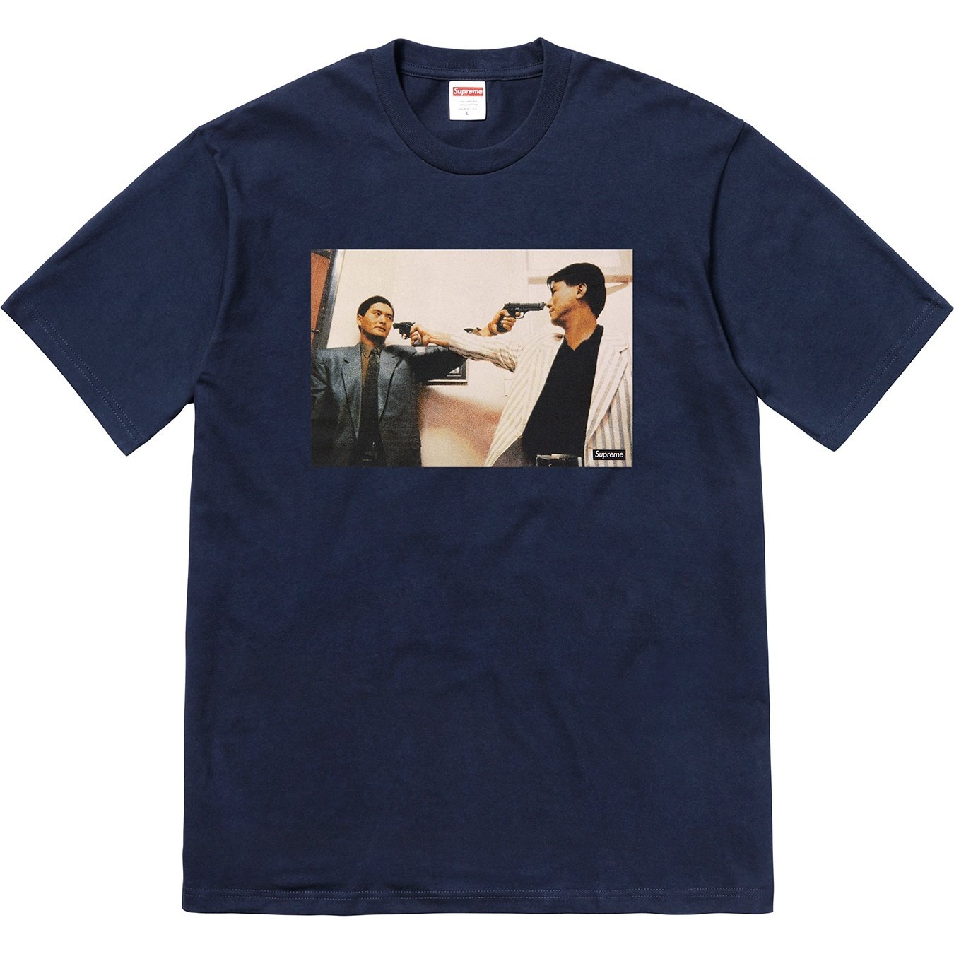 Supreme The Killer Trust Tee (FW18) - Navy - $48