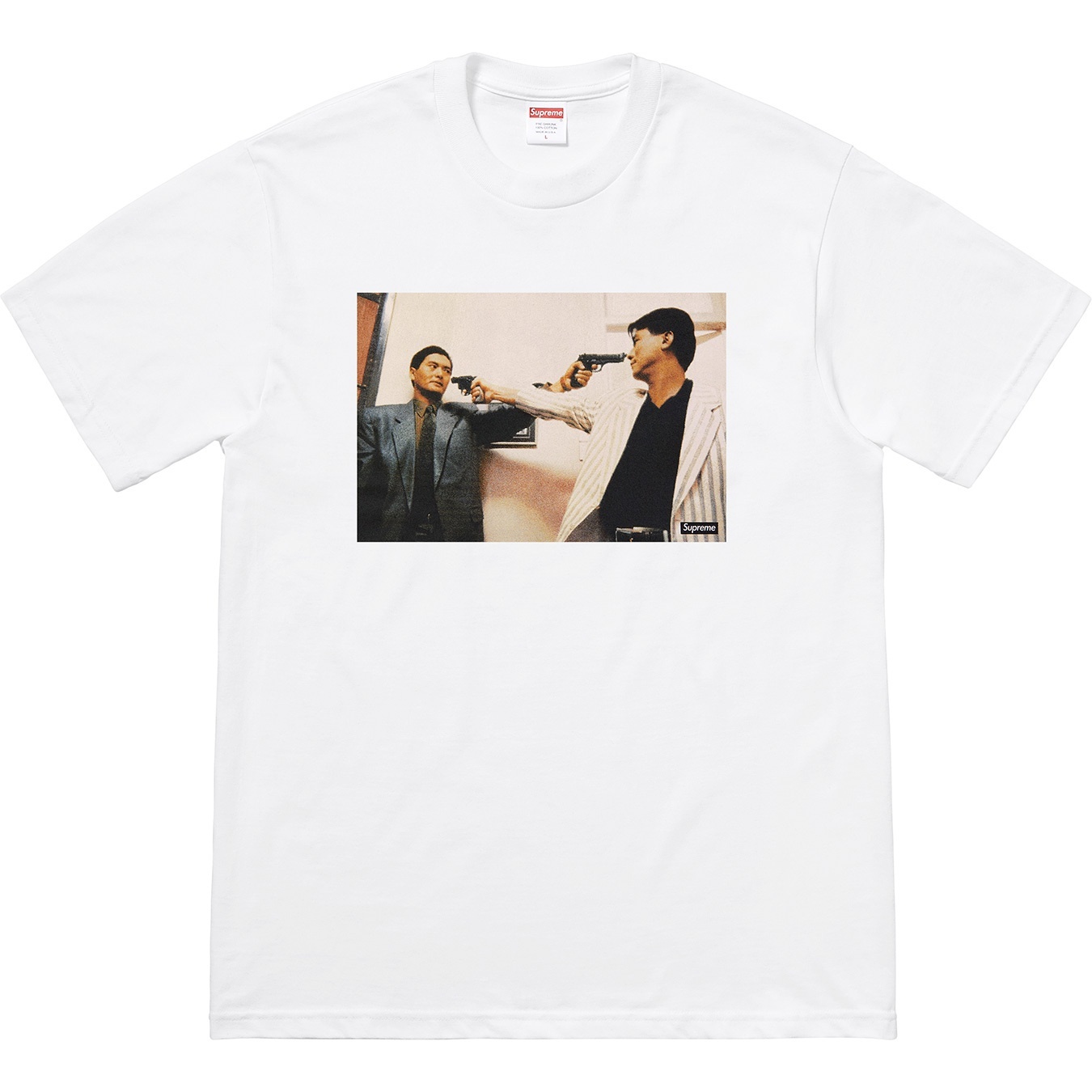 Supreme The Killer Trust Tee (FW18) - White - $48