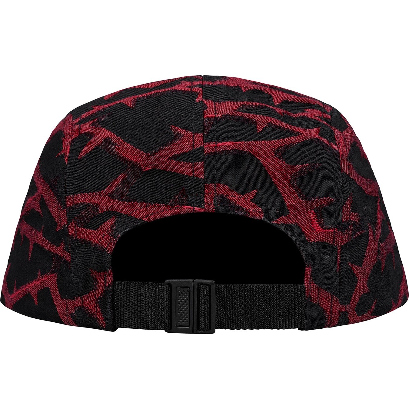 Supreme Thorn Camp Cap (FW18) - Red - $48