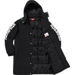 Supreme Sleeve Logo Sideline Parka (FW18) - Black