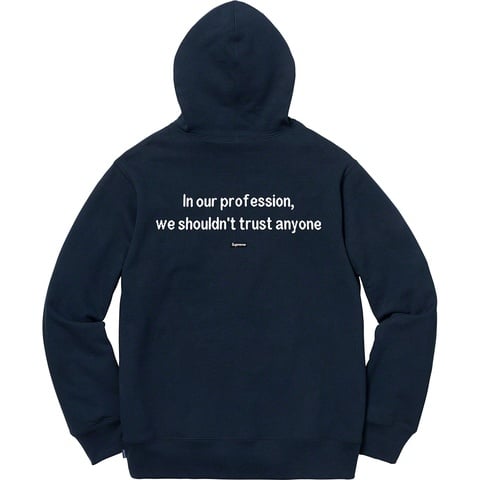 Supreme The Killer Hooded Sweatshirt - Navy