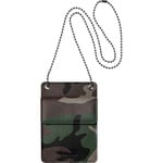Supreme Leather ID Holder + Wallet (FW18) - Woodland Camo