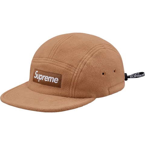 Supreme Fleece Pullcord Camp Cap - Brown