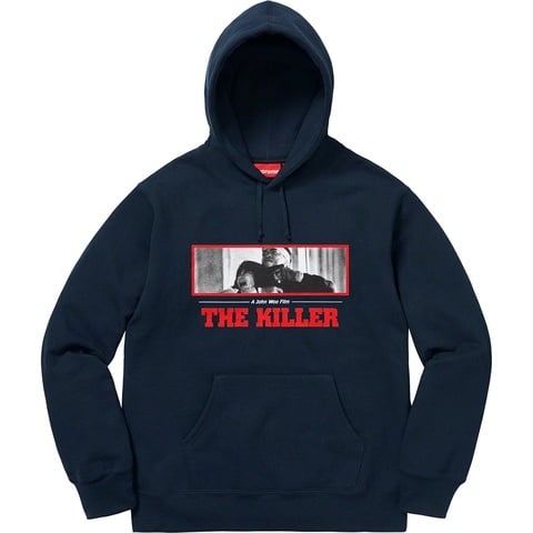 Supreme The Killer Hooded Sweatshirt - Navy