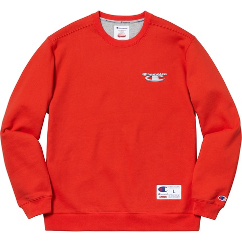 Supreme®/Champion® 3D Metallic Crewneck - Supreme Supreme®/Champion® 3D Metallic Crewneck - Supreme
