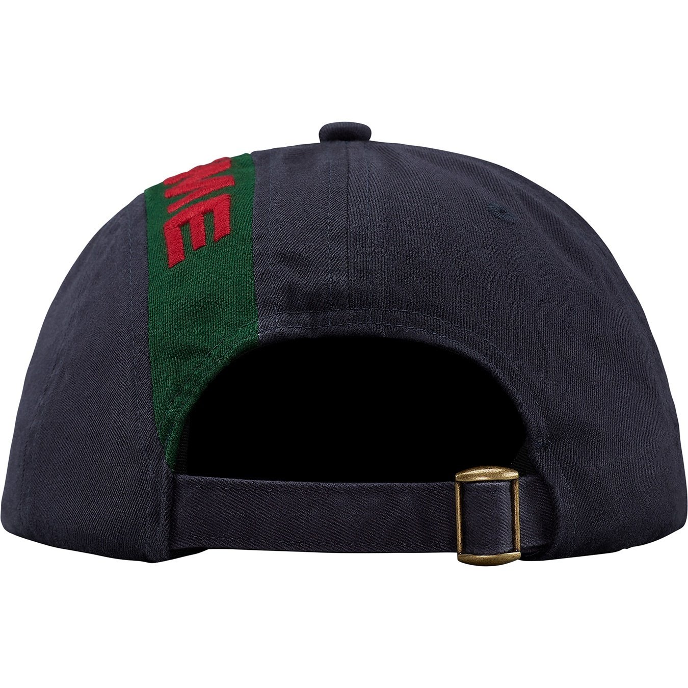 Supreme Stripe 6-Panel (FW18) - Navy - $48