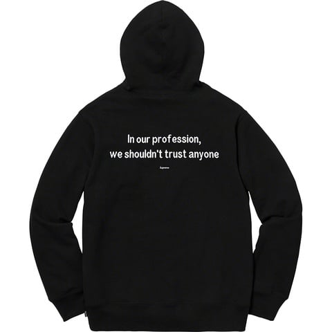 Supreme The Killer Hooded Sweatshirt - Black