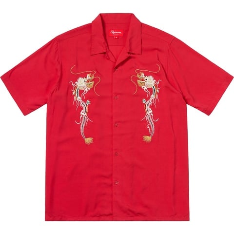 トップス Supreme - Dragon Rayon Shirt Dragon Rayon Shirt - fall/winter 2018 - Supreme