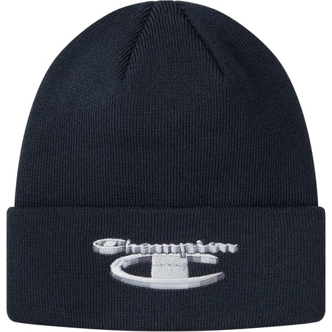 Supreme Supreme®/Champion® 3D Metallic Beanie - Navy