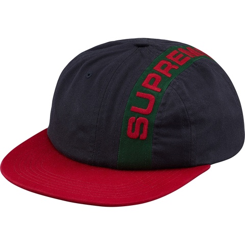 Supreme Stripe 6-Panel - Navy