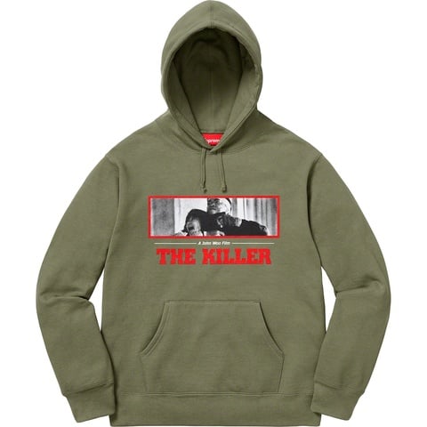 Supreme The Killer Hooded Sweatshirt - Light Olive