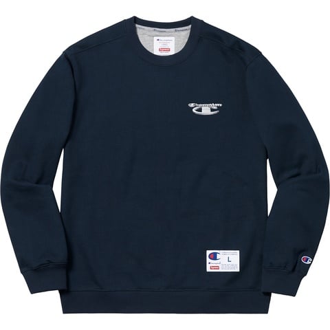 トップス Supreme/Champion 3D llic Crewneck Supreme®/Champion® 3D Metallic Crewneck - Supreme