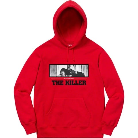Supreme The Killer Hooded Sweatshirt - Red