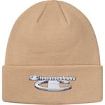 Supreme Supreme Champion 3D Metallic Beanie (FW18) - Tan