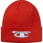 Supreme Supreme Champion 3D Metallic Beanie (FW18) - Brick Red