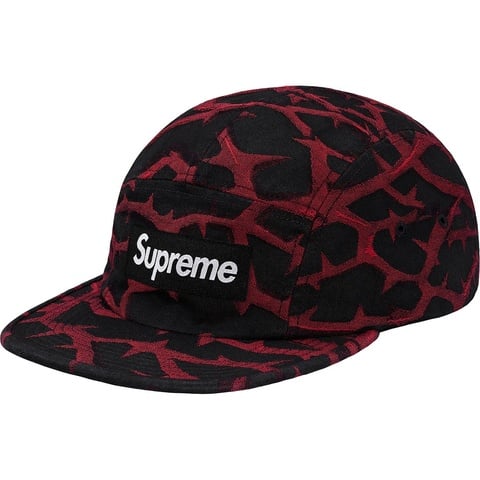 帽子 Supreme Thorn Camp Cap Red Free Thorn Camp Cap - fall/winter 2018 - Supreme