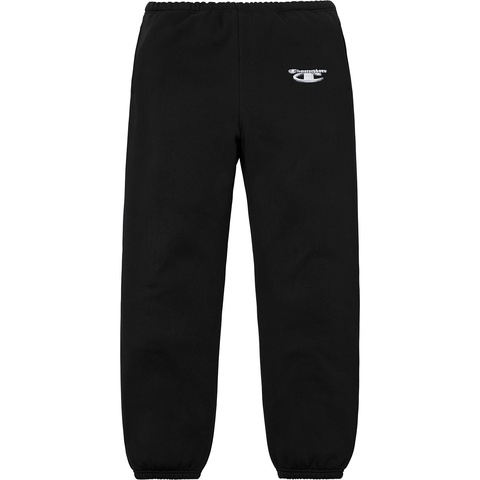 Supreme Supreme®/Champion® 3D Metallic Sweatpant - Black