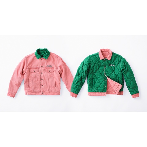 Supreme Supreme®/Levi's® Quilted Reversible Trucker Jacket - Colorway