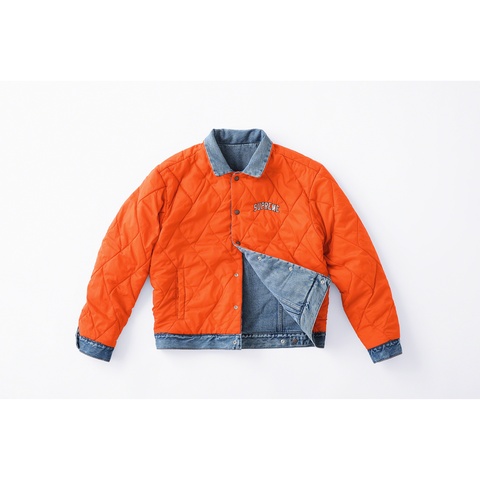 Supreme®/Levi's® Quilted Reversible Trucker Jacket - Supreme