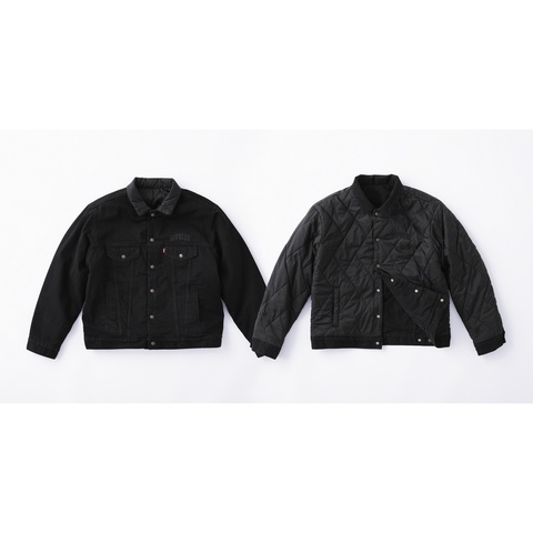 Supreme®/Levi's® Quilted Reversible Trucker Jacket - Supreme Supreme®/Levi's® Quilted Reversible Trucker Jacket - Supreme