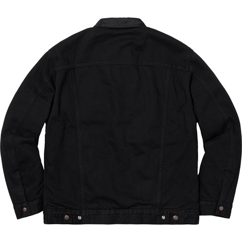 Supreme Supreme®/Levi's® Quilted Reversible Trucker Jacket - Black