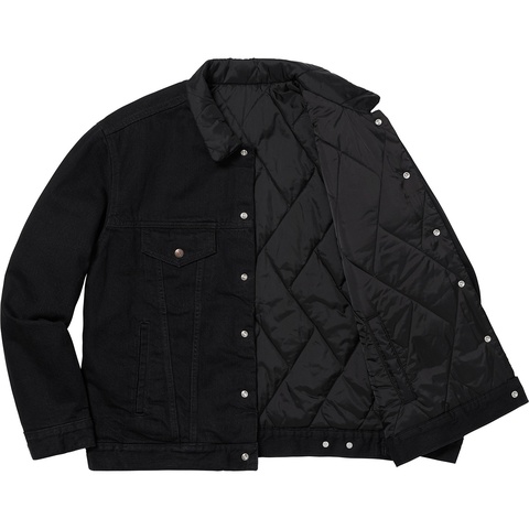 Supreme®/Levi's® Quilted Reversible Trucker Jacket - Supreme