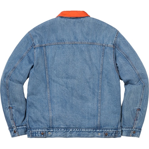 Supreme®/Levi's® Quilted Reversible Trucker Jacket - Supreme