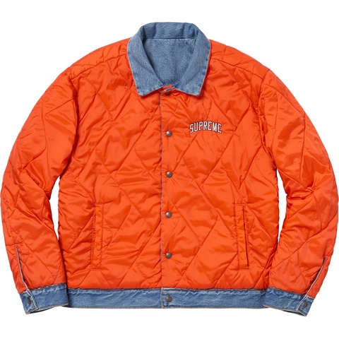Supreme Supreme®/Levi's® Quilted Reversible Trucker Jacket - Blue