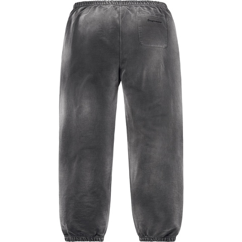Supreme Bleached Sweatpant - Black