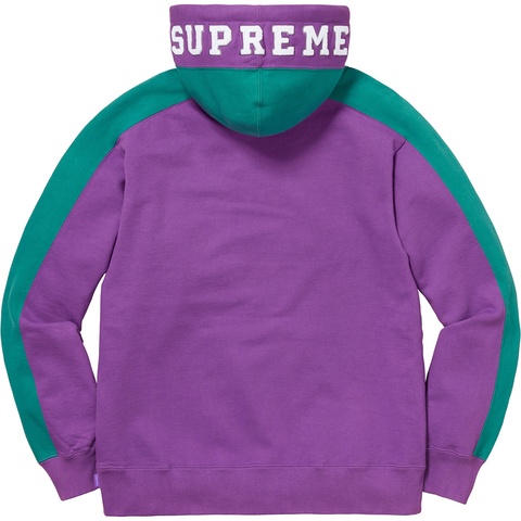 Supreme Paneled Hooded Sweatshirt - Violet