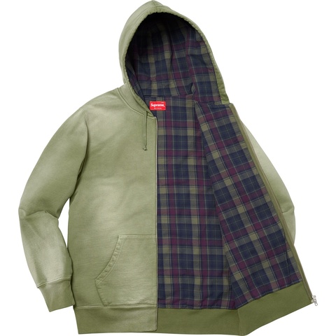 Bleached Zip Up Sweatshirt - fall/winter 2018 - Supreme
