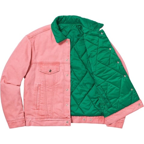 Supreme®/Levi's® Quilted Reversible Trucker Jacket - Supreme