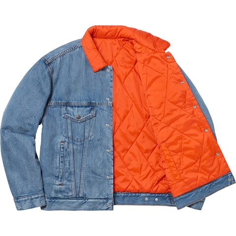 Supreme®/Levi's® Quilted Reversible Trucker Jacket - Supreme Supreme®/Levi's® Quilted Reversible Trucker Jacket - Supreme