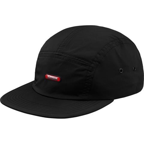 Supreme Clear Patch Camp Cap - Black