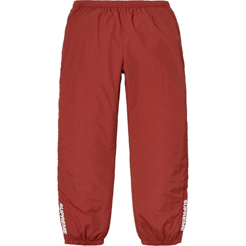 Supreme Warm Up Pant - Dark Rust