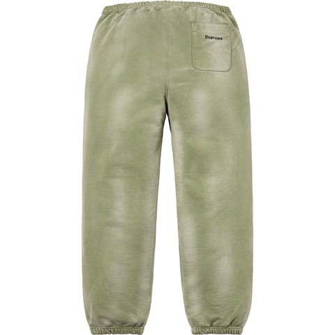 Supreme Bleached Sweatpant - Light Olive