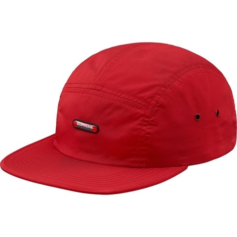 Supreme Clear Patch Camp Cap - Red