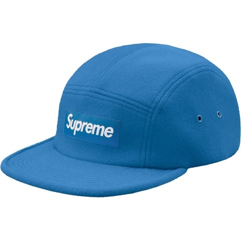 Supreme Wool Camp Cap - Blue