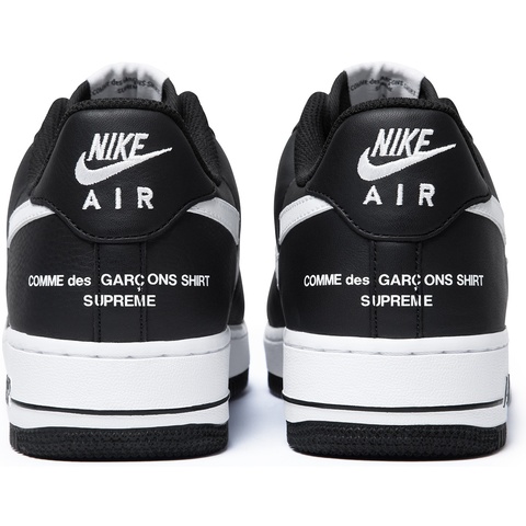 Supreme Supreme®/Comme des Garçons SHIRT®/Nike® Air Force 1 Low - Black